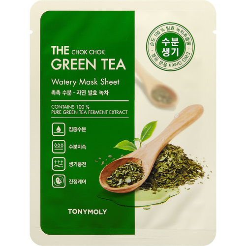 Tonymoly The Chok Chok Green Tea Watery Mask Sheet