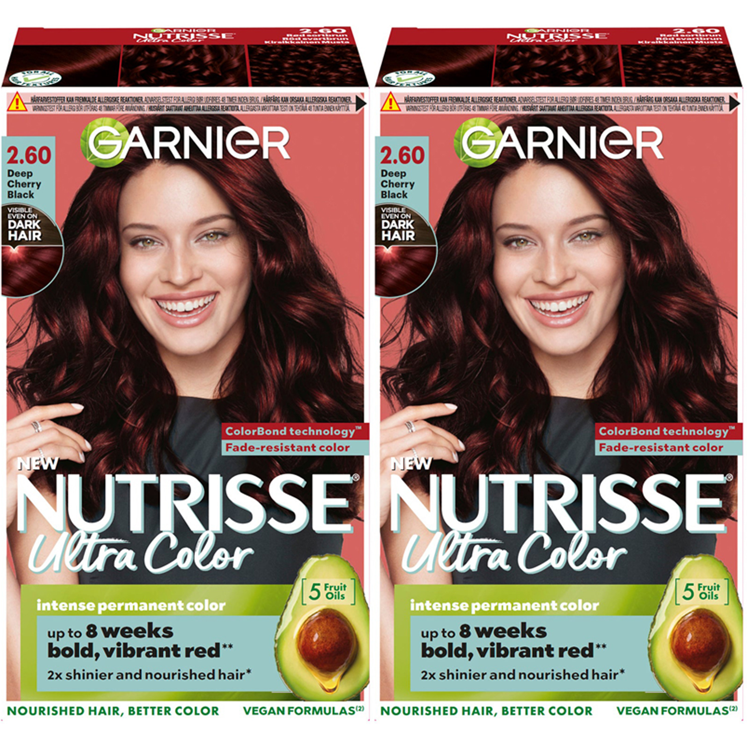 Garnier Duo Nutrisse Ultra Color Deep Cherry Black