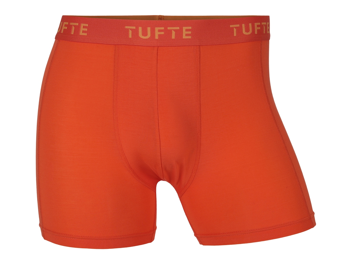Men Boxer Briefs Blazing Orange