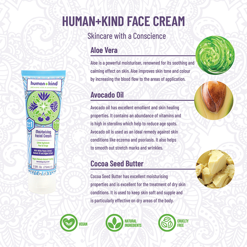 Human+Kind Facial Moistursing Cream