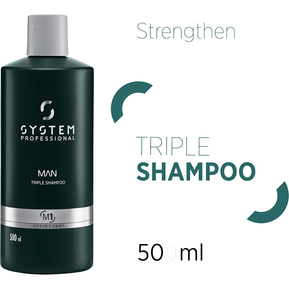 Man Triple Shampoo