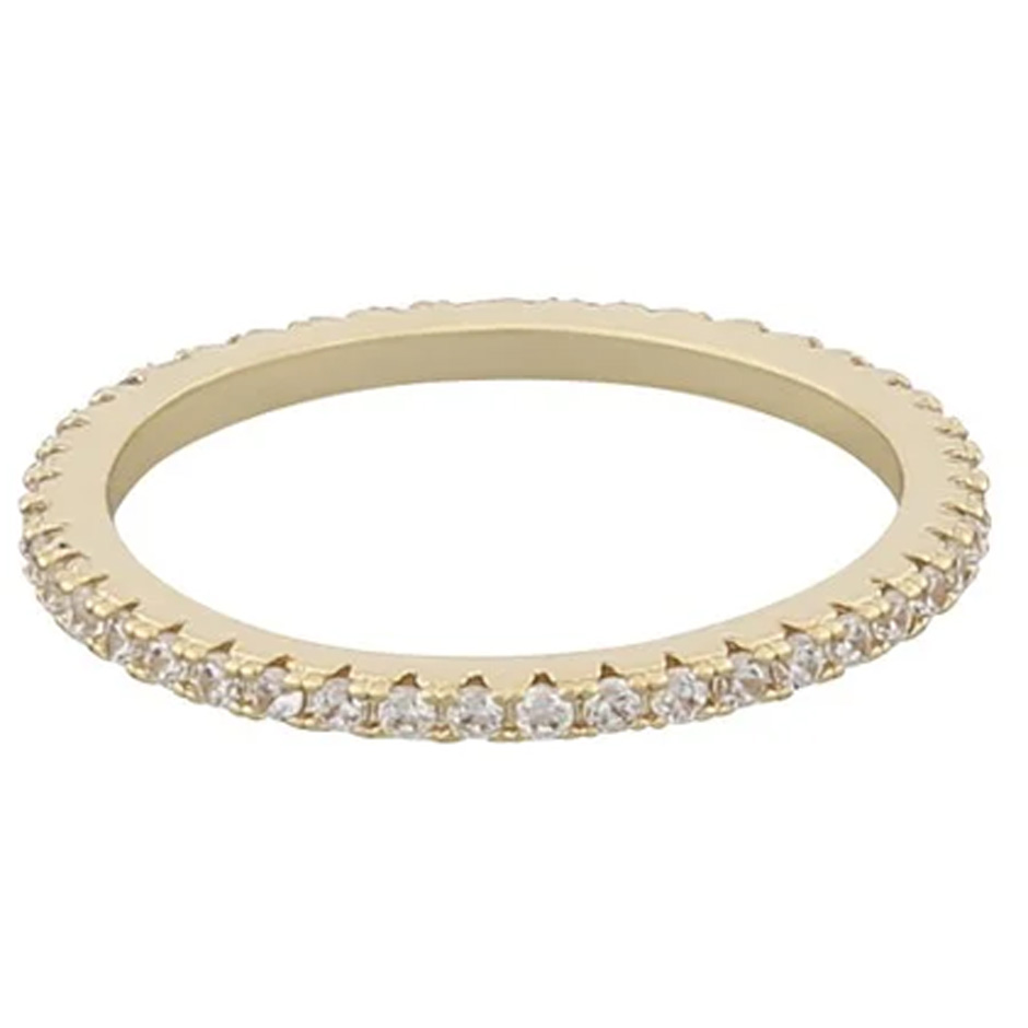 Bree ring gold/clear