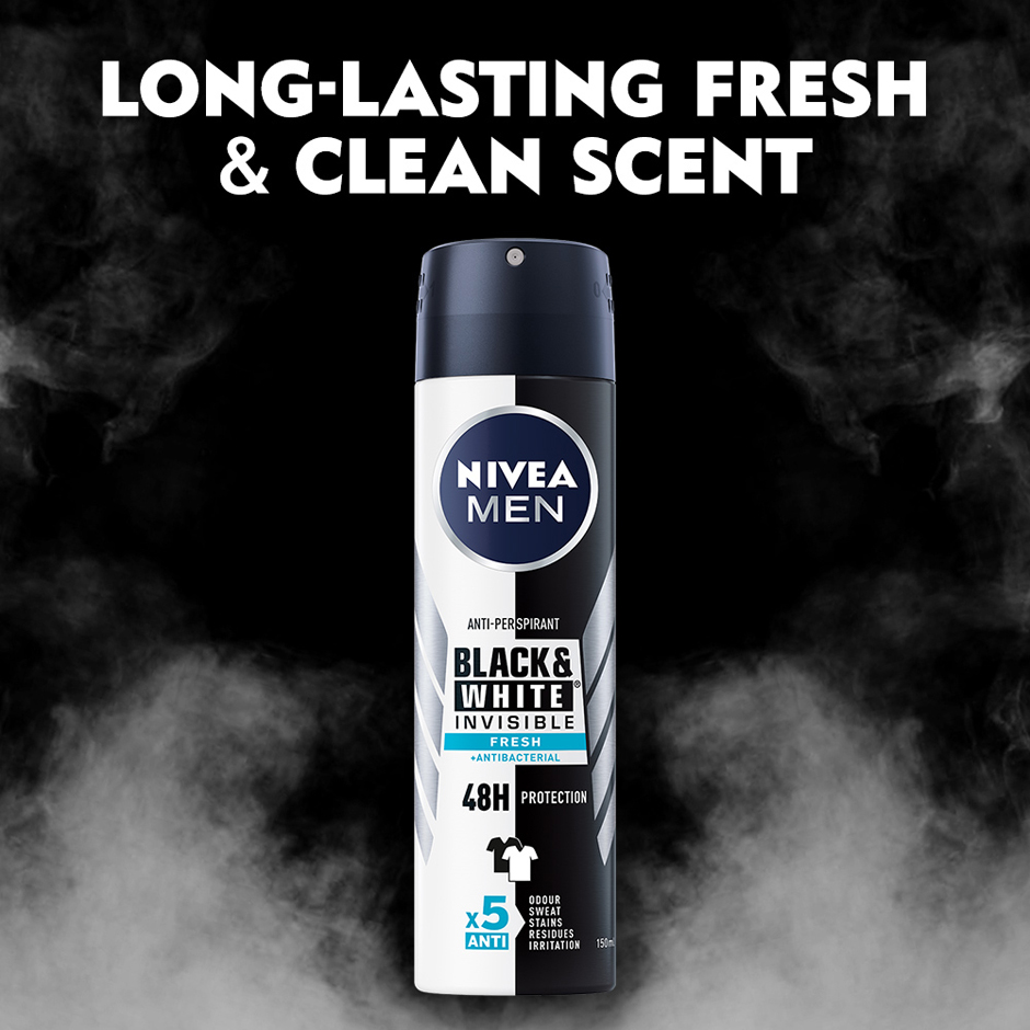 MEN Black & White Fresh Spray