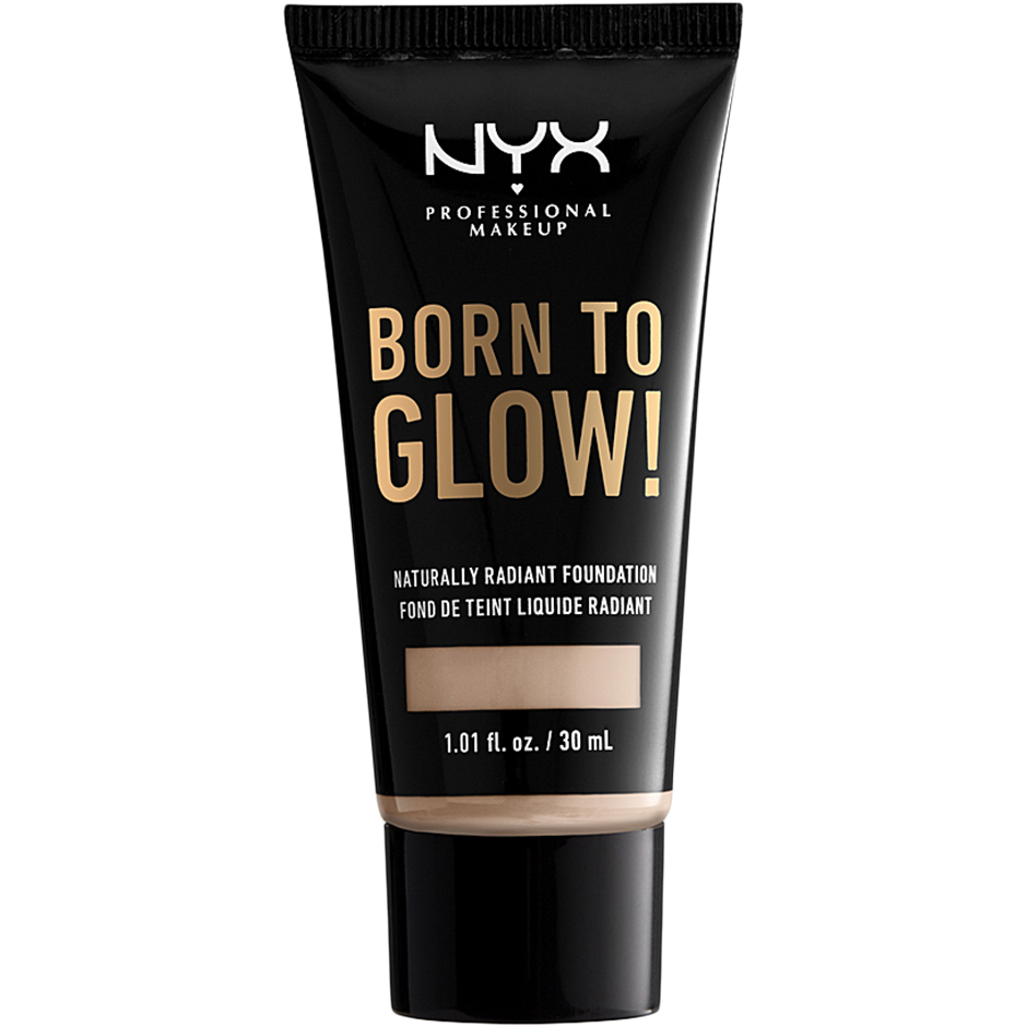 Born To Glow Naturally Radiant Foundation, NYX Professional Makeup Meikkivoide