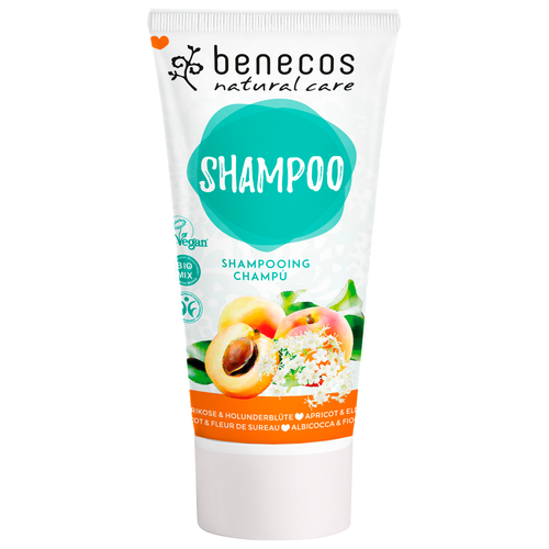 Benecos Natural Shampoo - Apricot & Elderflower