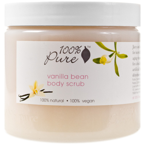 100% Pure Body Scrub, Vanilla Bean