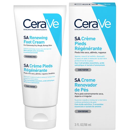 CeraVe SA renewing foot cream