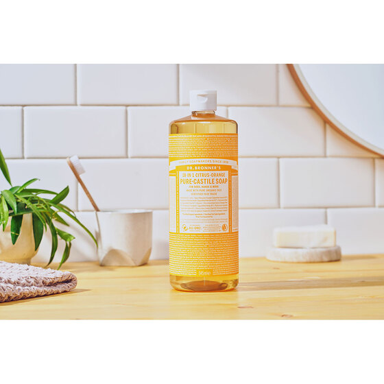 Pure Castile Liquid Soap Citrus-Orange