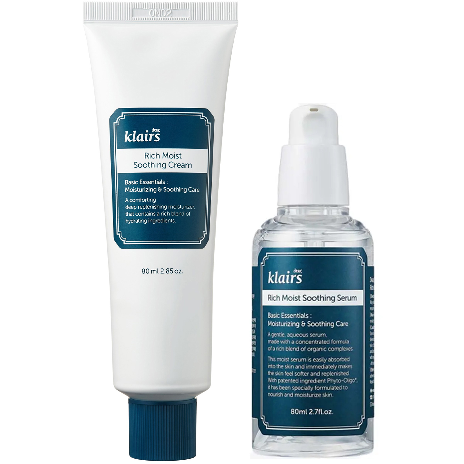 Klairs Rich Moist Soothing Duo