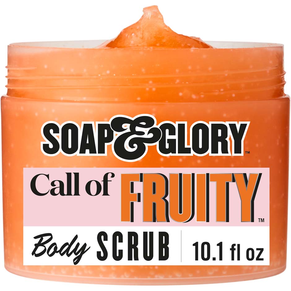 Soap & Glory Call of Fruity Body Scrub for Exfoliation and Smoother Skin Body Scrub - 300 ml