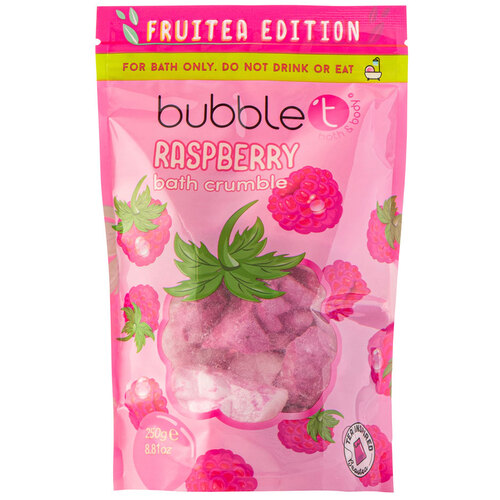 BubbleT Fruitea Raspberry Bath Crumble