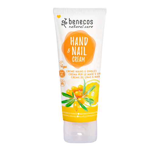 Benecos Natural Hand- & Nail Cream - Sea Buckthorn & Orange