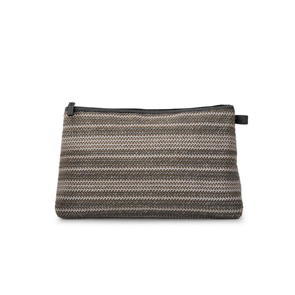Cosmetic Large Silver Straw