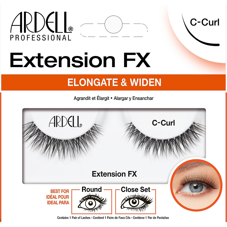 Extension FX C Curl, Ardell Irtoripset