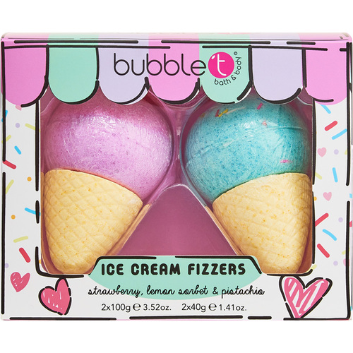 BubbleT Cartoon Ice Cream Bath Fizzer Set