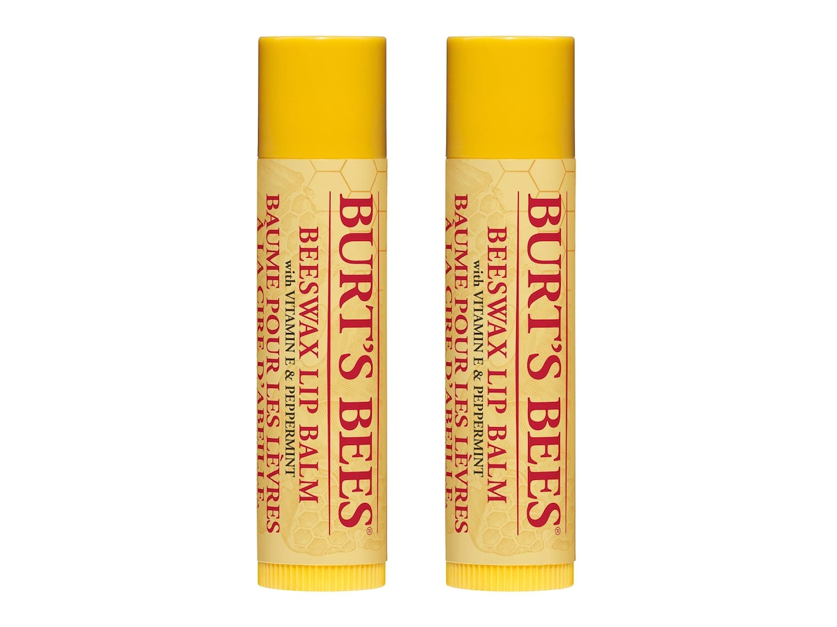 Lip Balm Beeswax 2-pk