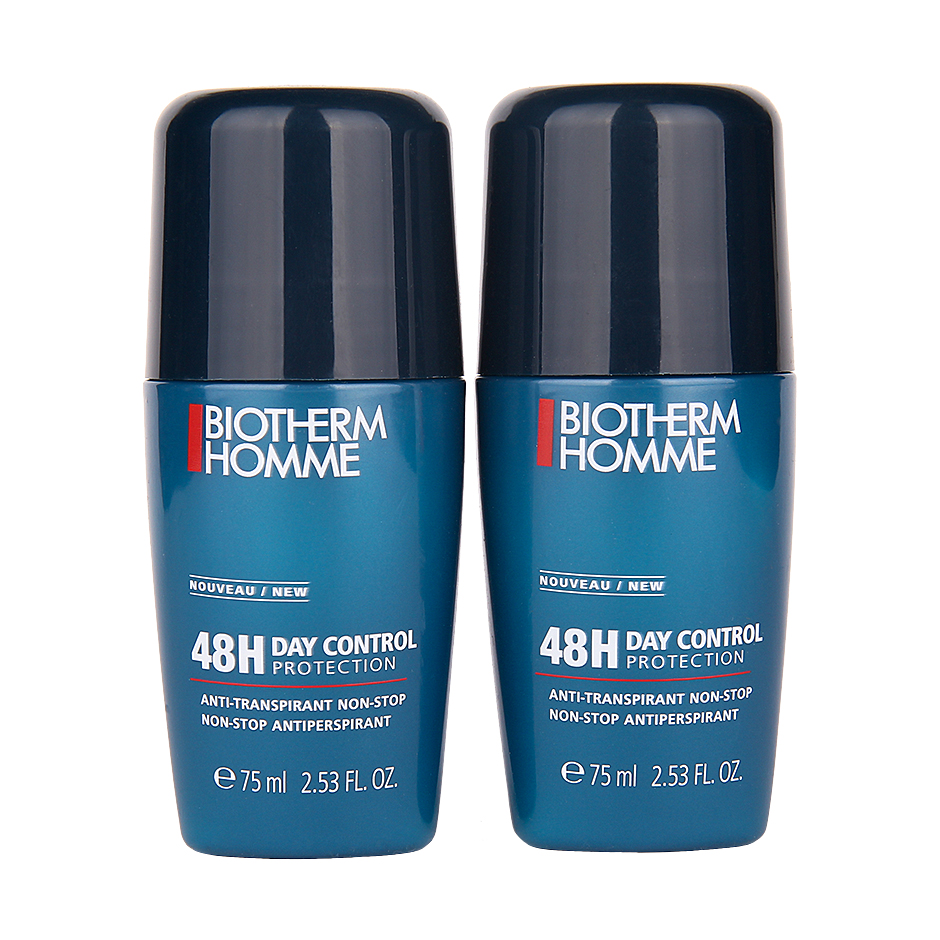 Biotherm Homme 48H Day Control Duo Deodorant Roll on x 2