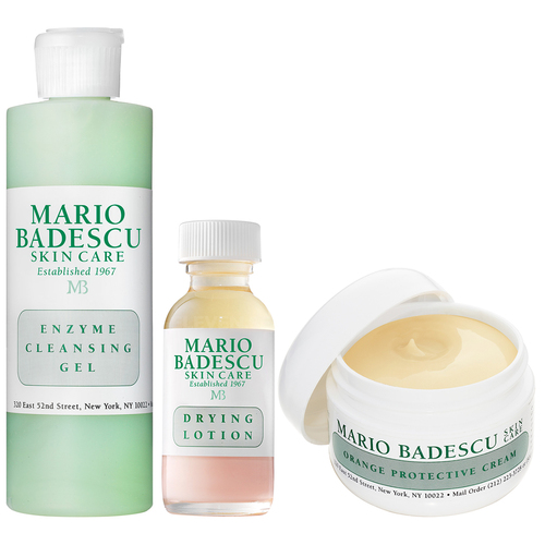 Mario Badescu Mario Badescu Drying Lotion, Cleansing Gel & Protective Crea