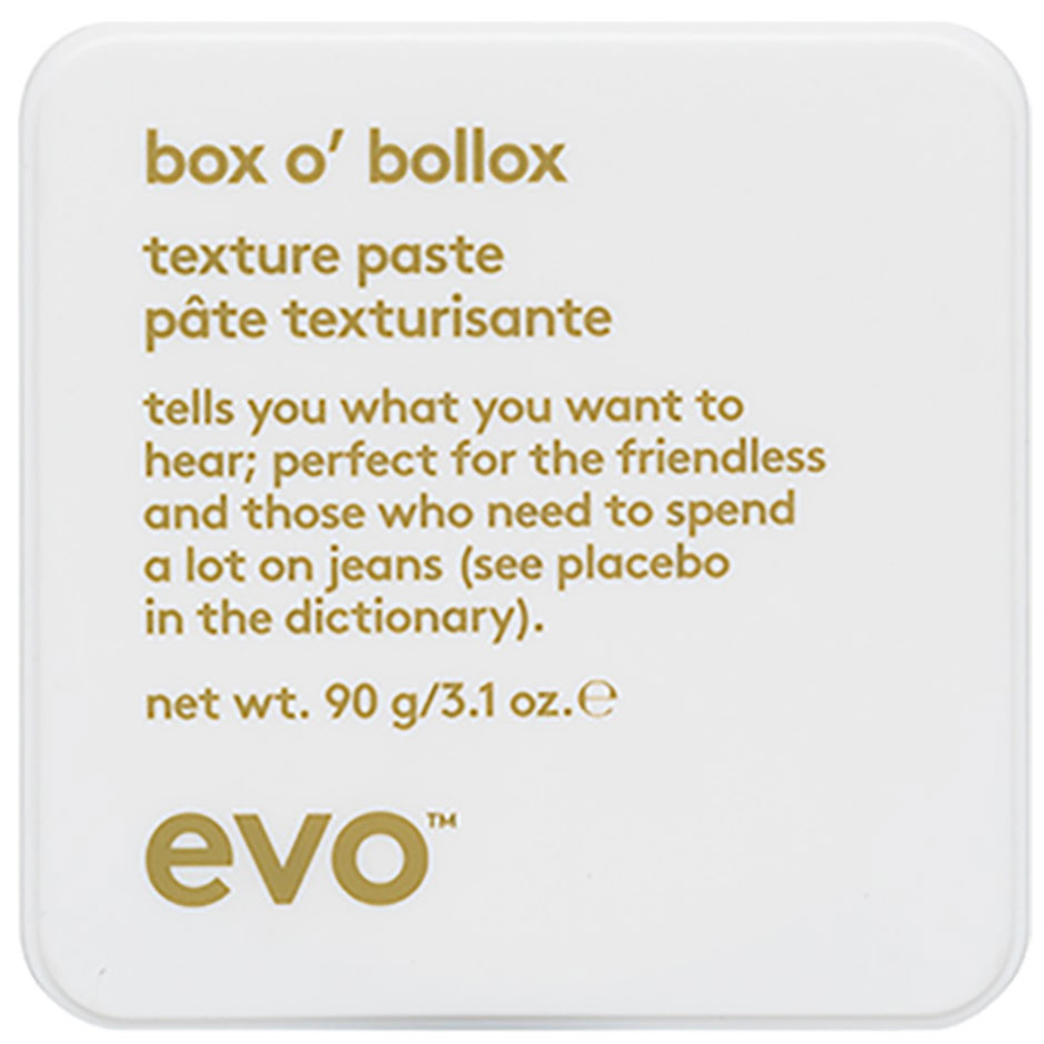 Box O Bollox Texture Paste, 90 g evo Muotoilutuotteet