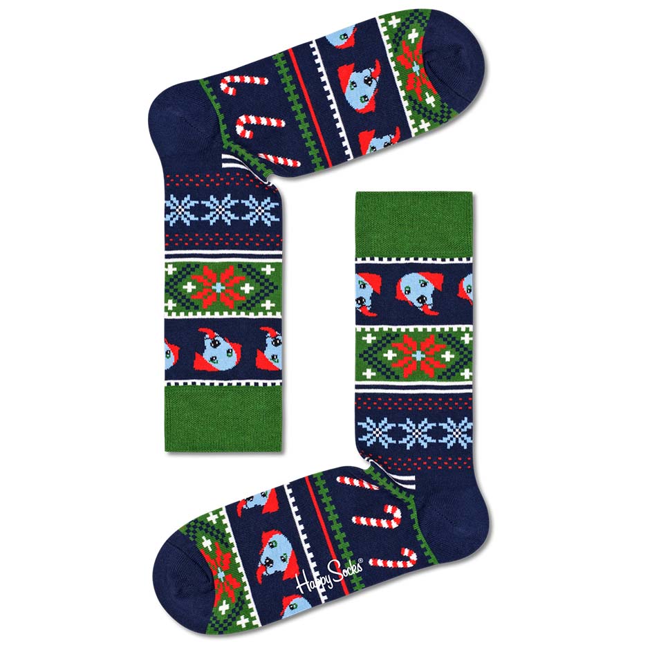 4-Pack Gingerbread Cookies Socks Gift Set