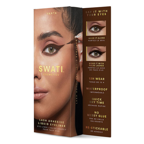 SWATI Cosmetics Lash Adhesive Liquid Eyeliner Vanta
