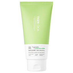 Tiger Cica Green Chill Down Foam Cleanser