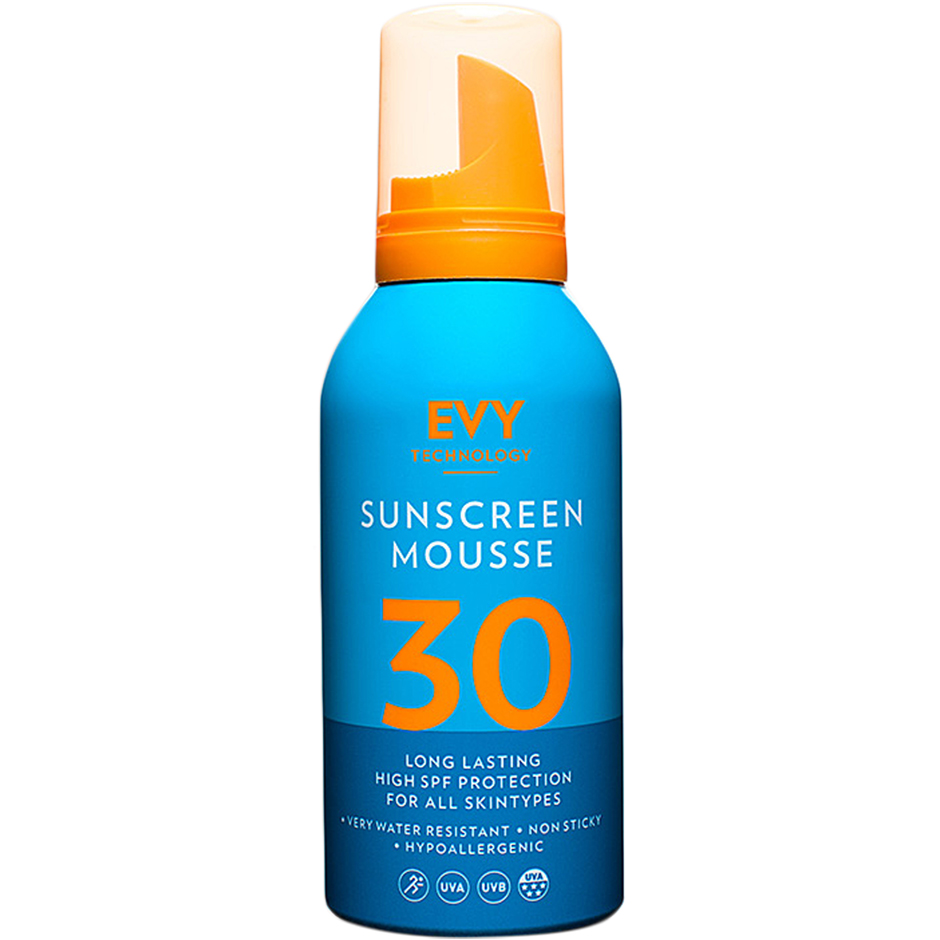 Sunscreen Mousse Face & Body SPF 30, 100 ml EVY Technology Äidille & Vauvalle
