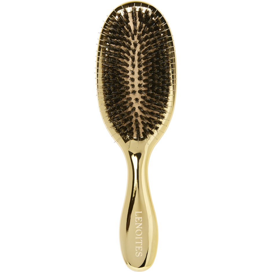 Hair Brush Wild Boar With Pouch And Cleaner Tool