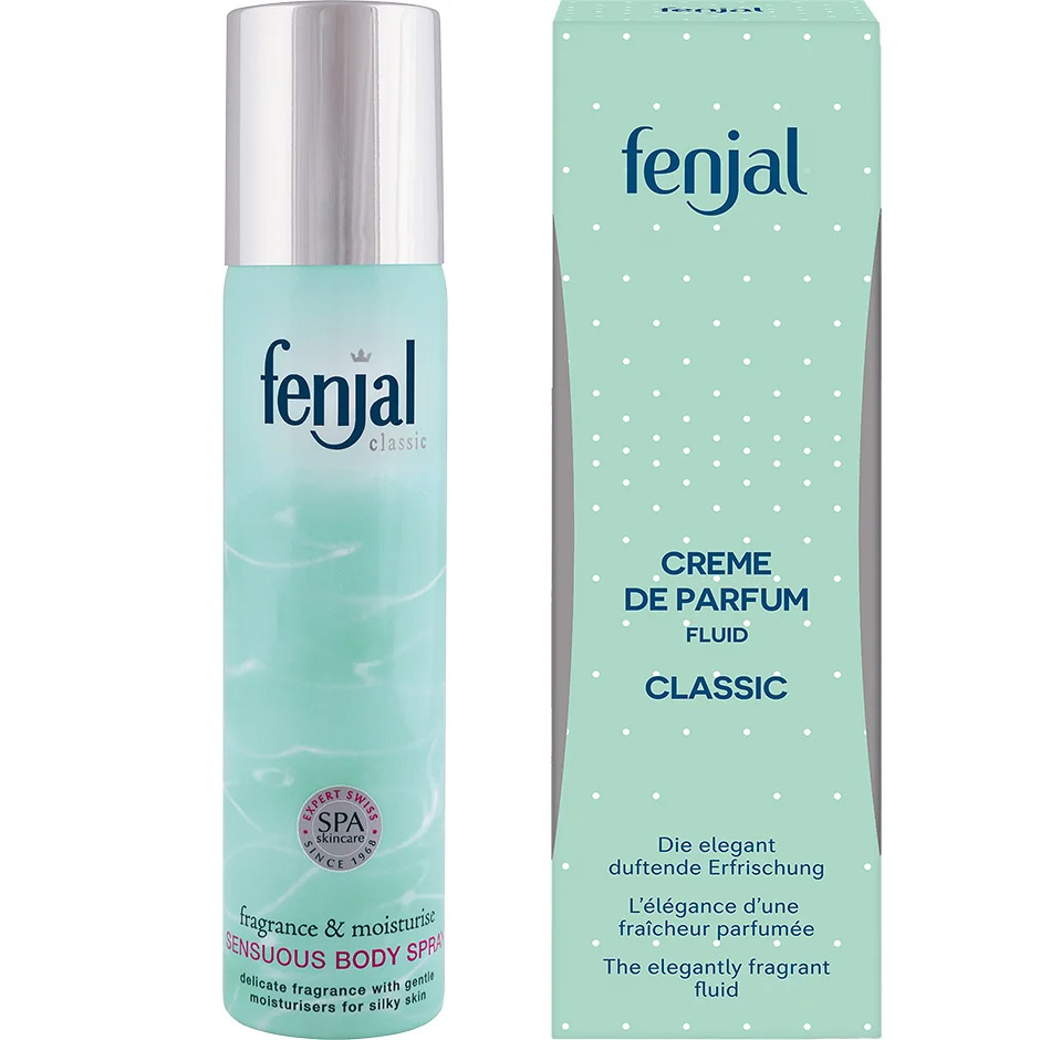 Fenjal Classic Body Spray & Creme De Parfum Lotion 100 ml & Body Mist 75 ml - 175 ml