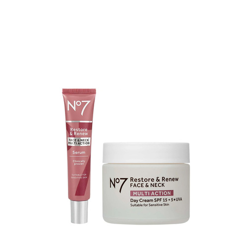 No7 Skincare Essential Duo - Restore & Renew