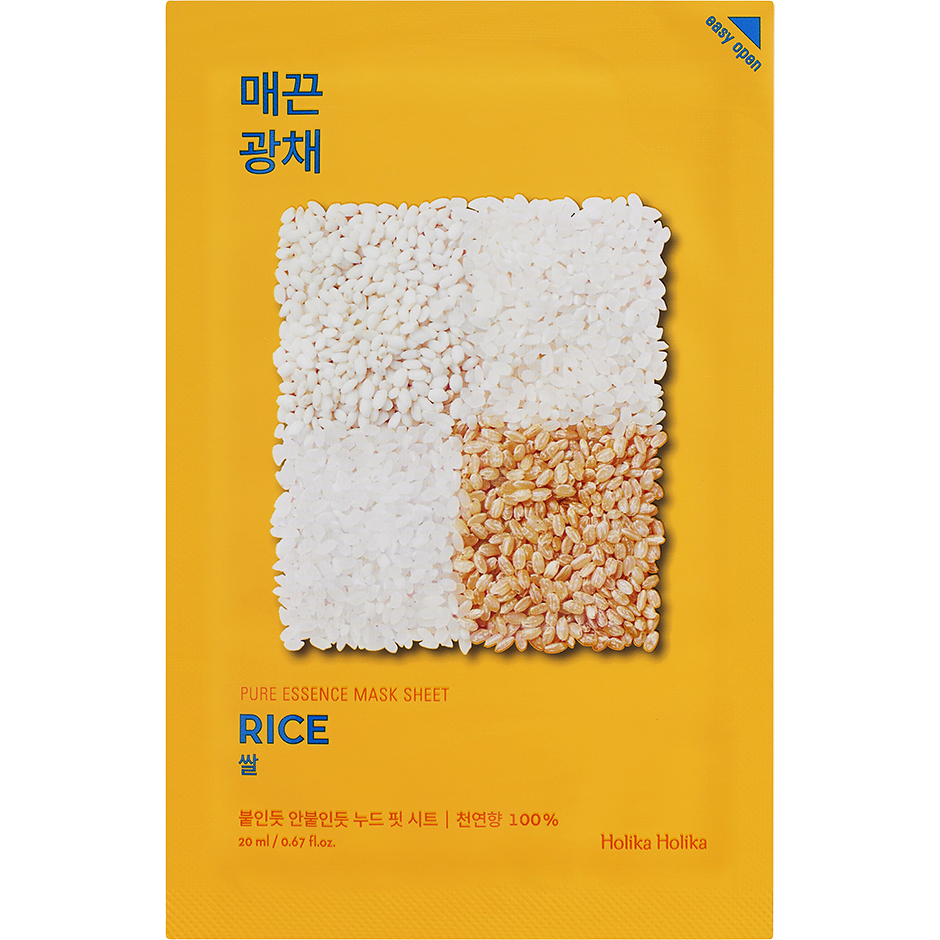 Holika Holika Pure Essence Sheet Mask Rice - 20 ml