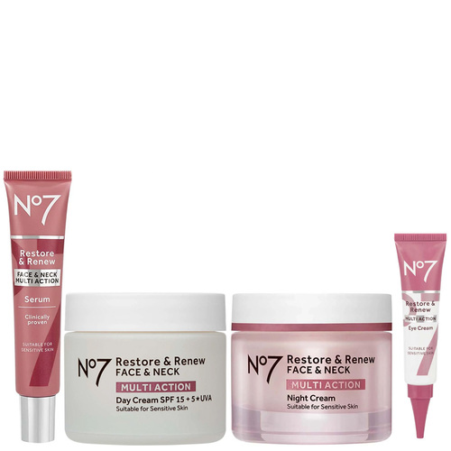 No7 No7 Age-Defying Skincare Regime - Restore & Renew