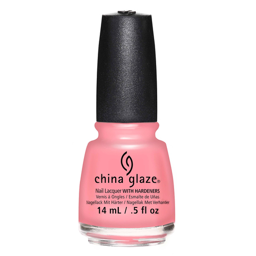 China Glaze Nail Lacquer, Pink or Swim