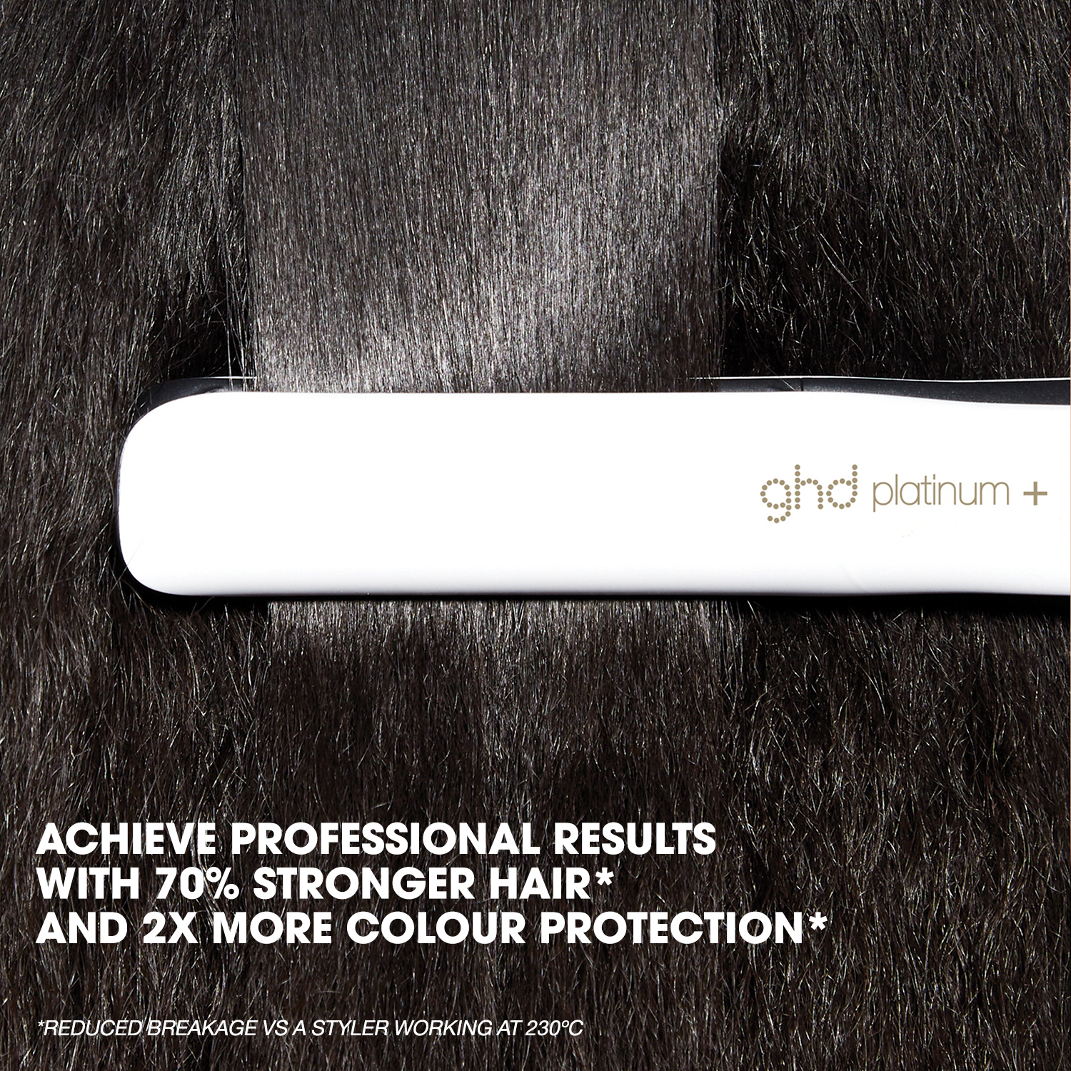 Platinum + Hair Straightener