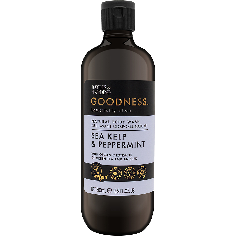 Goodness Sea Kelp & Peppermint Body Wash