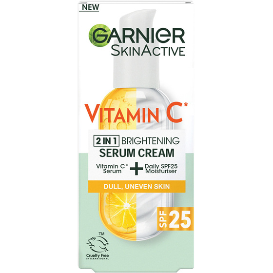 Skin Active Brightening Serum Cream 2 In 1 Vitamin C