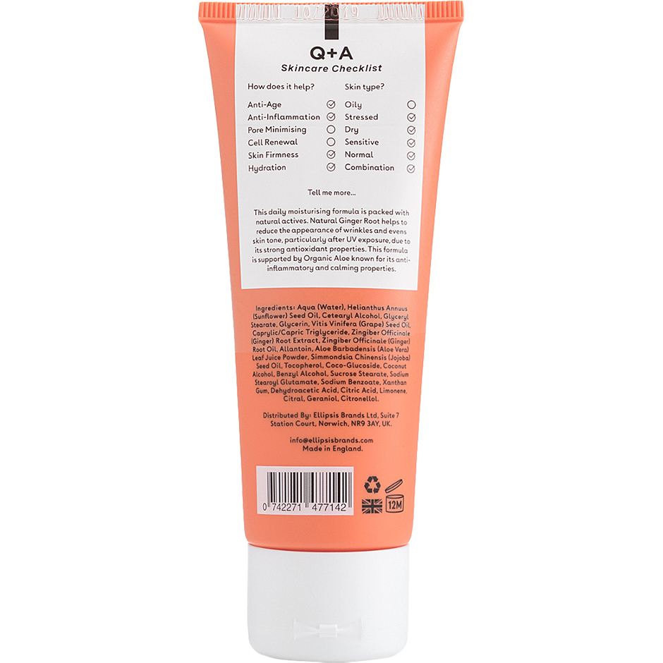 Ginger Root Daily Moisturiser