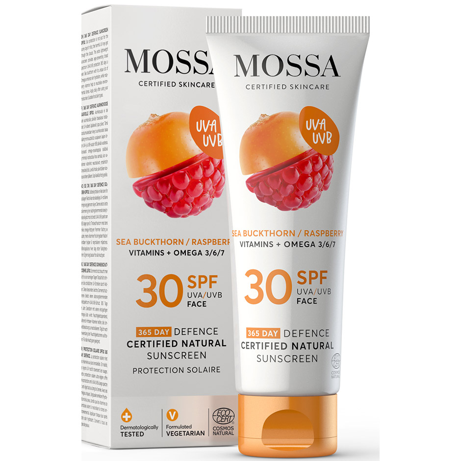 365 Days Defence Certified Natural Sunscreen, 50 ml MOSSA Aurinkovoiteet