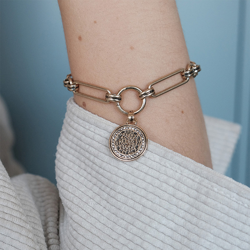 A&C Oslo Coin Of Relief Bracelet