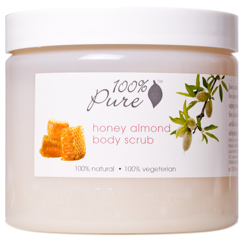 100% Pure Body Scrub, Honey Almond