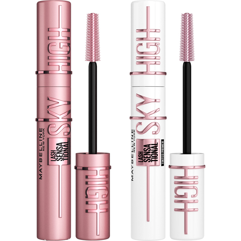 Maybelline Lash Sensational Duo Sky High Mascara Black + Sky High Tinted Primer