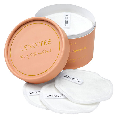 Lenoites Pure Premium Organic Reusable Rounds