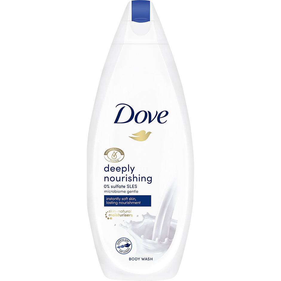 Showergel Deeply Nourishing, 450 ml Dove Suihku- ja kylpytuotteet