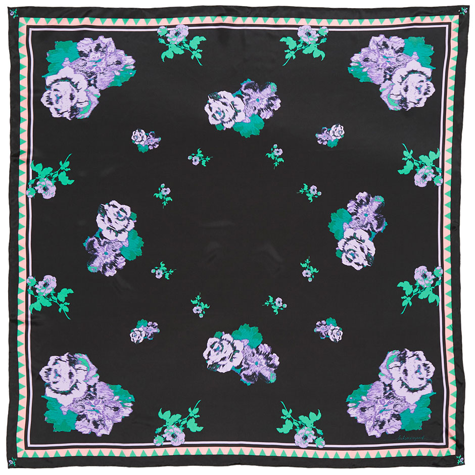 Elara Sia Scarf Jet Black