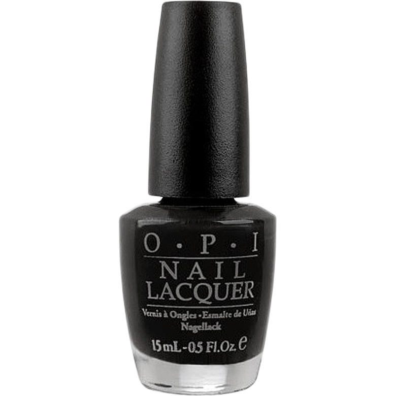 OPI Nail Lacquer, Lady In Black, 15 ml OPI Musta & Harmaa