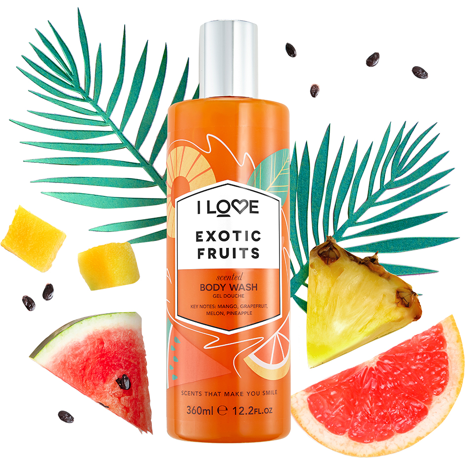 Exotic Fruits, 360 ml I love… Kylpy & Suihku
