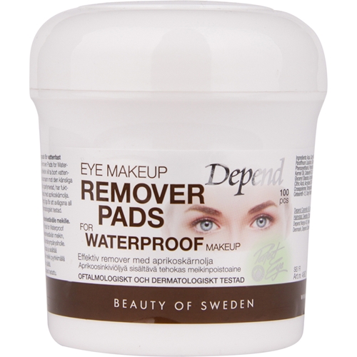 Depend Remover Pads With Oil