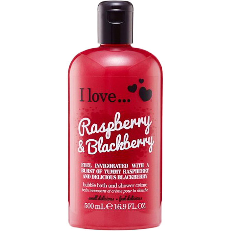 I Love... Raspberry & Blackberry Bath & Shower Crème, 500 ml I love… Kylpyvaahto & Kylpysuola