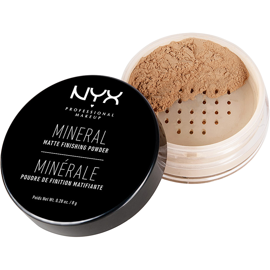 Mineral Matte Finishing Powder, 8 g NYX Professional Makeup Puuteri