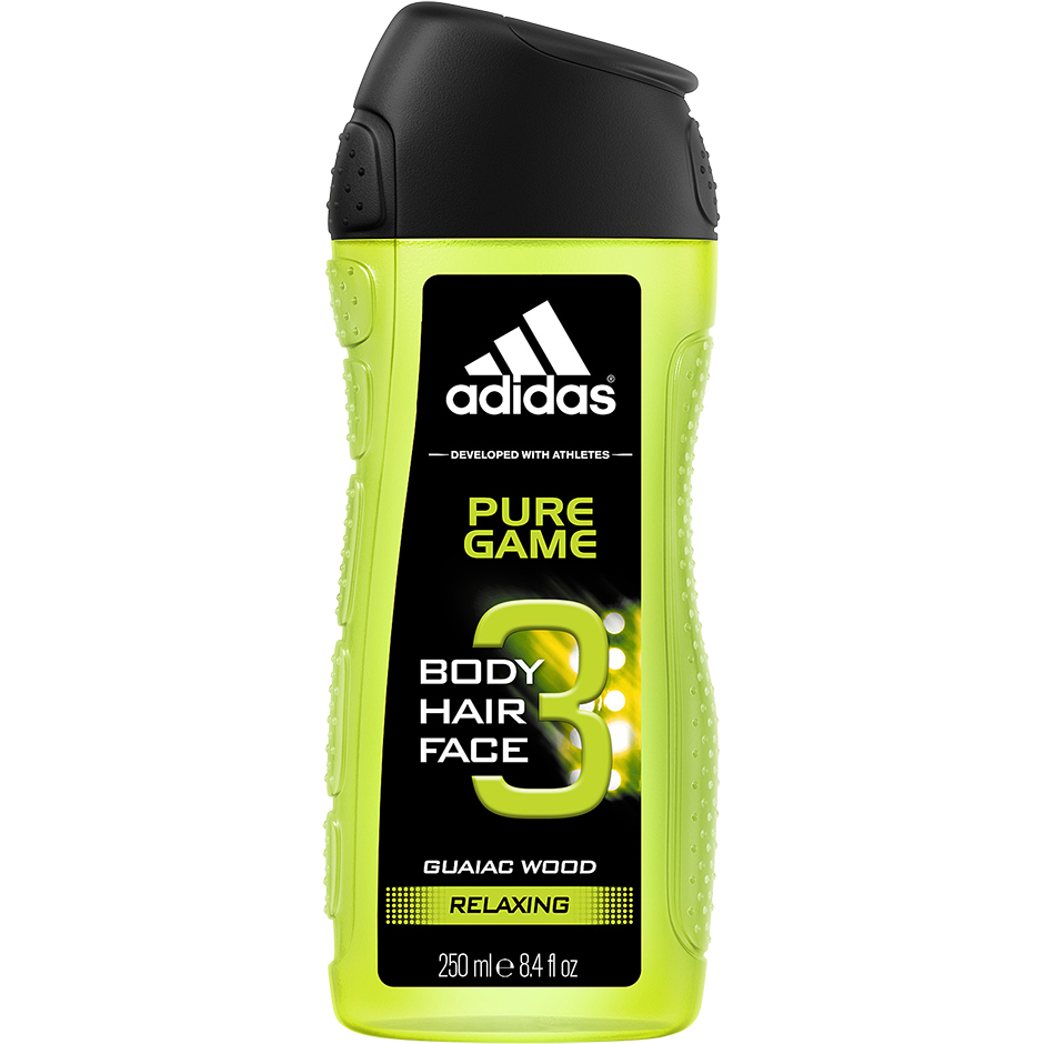 Pure Game Shower Gel, 250 ml Adidas Kylpy & Suihku